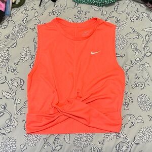Nike Women's Bright Orange Tank Top
